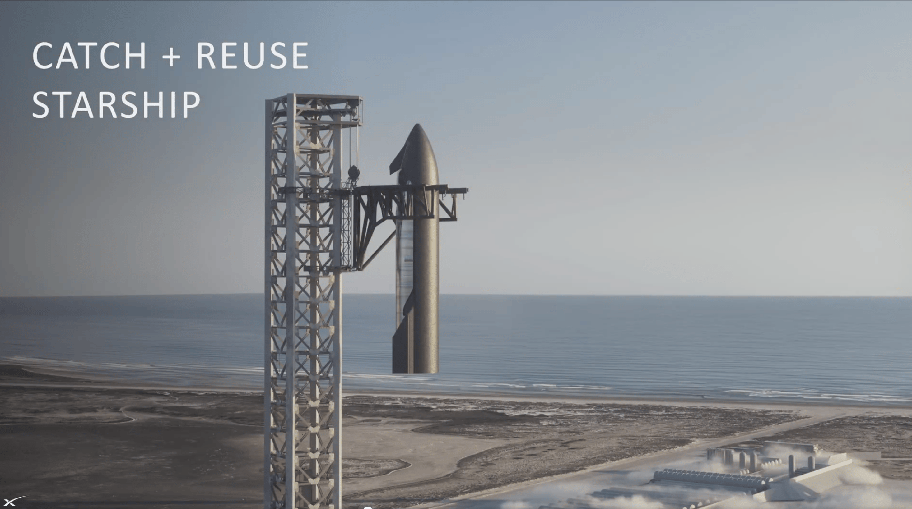 SpaceX团队在空中接住巨型火箭
