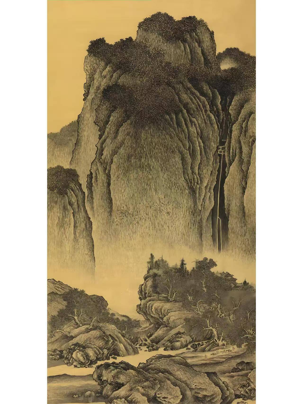 范宽《溪山行旅图》