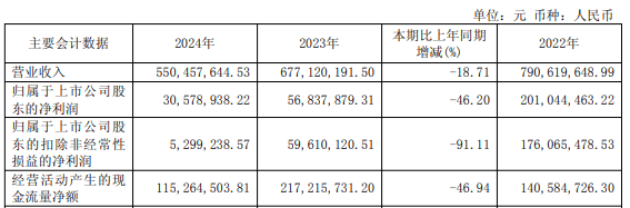 电魂网络2020-2024年财务数据对比