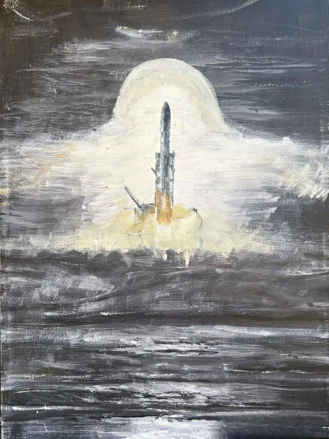 刘亚伟油画作品