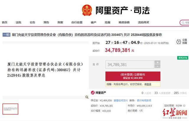 迅游科技股价走势