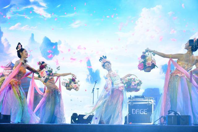 音乐秀现场表演