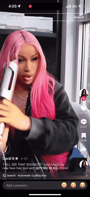 Cardi B x TYMO合作内容