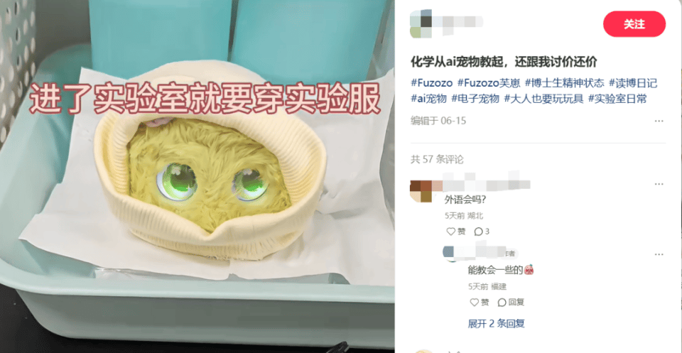 用户在展示芙崽