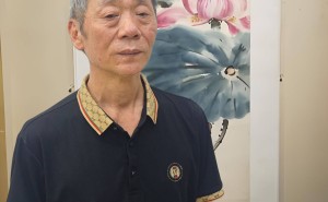 周伯符画作《黛玉葬花》保利得拍卖，高价168万成交引轰动！