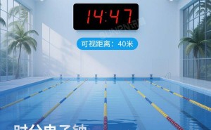 室内LED网络时钟：NTP授时，智能调光，打造高效时间管理新体验