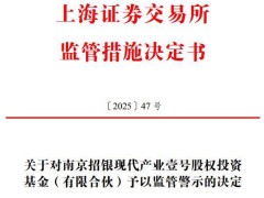 代持风波！招银国际旗下南京招银因屹唐股份持股问题遭监管警示
