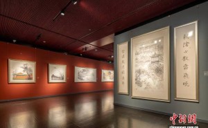 王明明中国古典园林作品展：皇家与文人园林，笔墨间的四季之美
