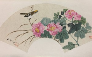盛夏荷香瓜果凉，书画一笔绘清幽