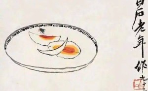 富商两元求画，齐白石绘两蛋一蝇，半世纪后这幅“小画”竟成拍卖场焦点