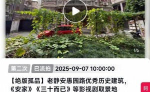 上海百年老洋房二拍直降5300多万仍无人问津，曾为热门剧取景地，后续或有三拍