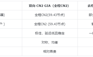 香港服务器网络揭秘：双向CN2与全程CN2如何影响国内用户访问体验？