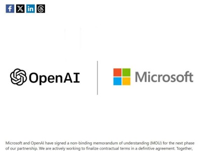 OpenAI与微软“分钱”生变？未来或从微软手中多留超500亿美元收入
