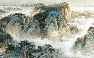 ​品杨天佑六幅山水画：于笔墨间邂逅天地，在丘壑中感悟人生​