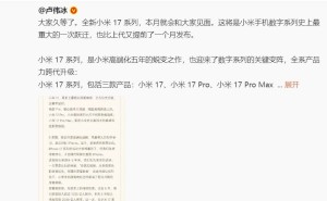 小米17系列外观性能大升级，“妙享背屏”亮相，能否撼动iPhone市场地位？