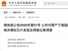 商务部反倾销调查启动，国产模拟芯片乘势而上，加速崛起正当时