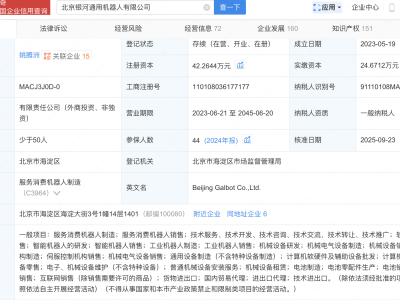 宁德时代入股银河通用机器人