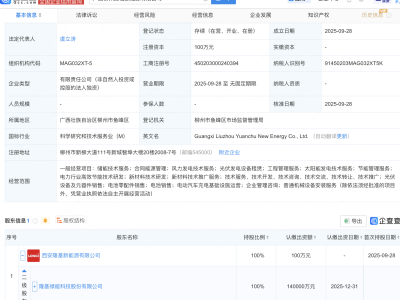 隆基绿能在广西柳州投资成立新公司