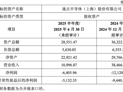 芯原股份拟9.5亿投资收购主体 获逐点半导体控制权 拓展芯片业务版图