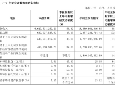 九号公司2025年Q3业绩亮眼：营收66.48亿净利5.46亿，双双实现大幅增长