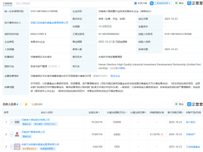 河南神火高质量产业投资发展合伙企业成立