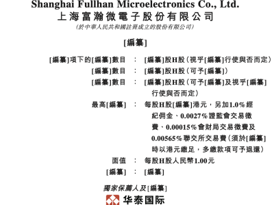 富瀚微冲刺港交所:全球智能视觉处理芯片龙头,2025上半年业绩承压