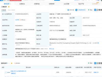 浪潮集团在广东横琴成立数字科技公司