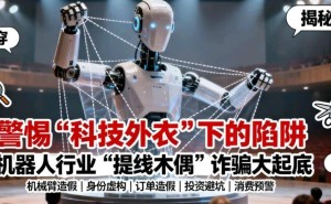 机器人行业“提线木偶”骗局剖析：识破伪装，守护投资与消费安全