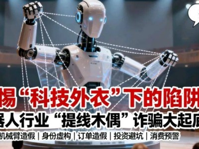 机器人行业“提线木偶”骗局剖析：识破伪装，守护投资与消费安全