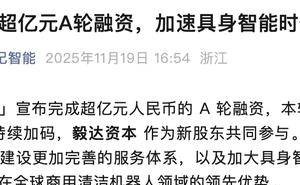 阿里前高管领衔创业,新生纪智能获超亿A轮融资,深耕具身智能赛道