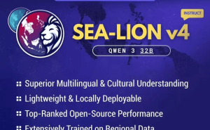 阿里通义千问助力新加坡AI项目:Qwen-SEA-LION-v4登顶东南亚语言模型榜单