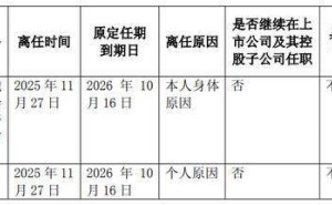 东方材料董事变动:许广彬因身体辞职,杨波同日请辞董事职务
