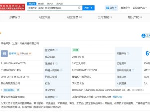 陳睿再卸一職：哆啦嗶夢文化傳播公司董事長職務發生變動