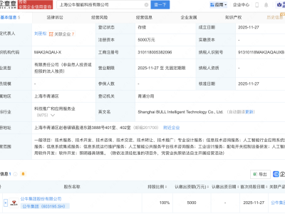 公牛集团成立智能科技公司,含多项AI业务