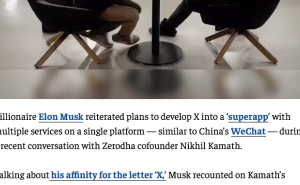马斯克欲将X打造成“超级应用” 借鉴微信模式拓展多元功能