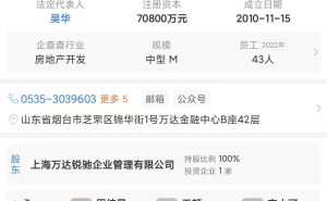 烟台芝罘万达广场“回归”,王健林资金压力是否迎来转机?