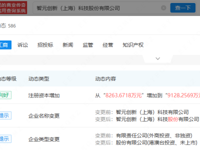 智元机器人增资