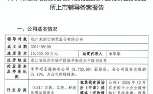 朱炳仁铜启动北交所IPO:朱军岷朱嫣红兄妹控股近八成 共掌铜艺传承与创新