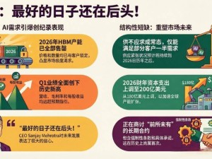 美光CEO：2026年HBM产能已售罄，行业面临短缺正签长期合同