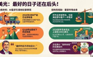 美光CEO：2026年HBM产能已售罄，行业面临短缺正签长期合同