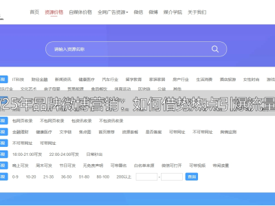 2025品牌微博营销攻略：借势热点+关键词布局+互动提升全解析
