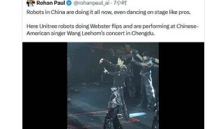 马斯克转发点赞!宇树机器人成都演唱会“群舞” 租赁市场理性回归潜力初显