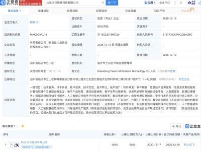 科大讯飞新设子公司，含AI及集成电路业务