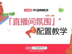 小红书直播间氛围新功能上线：多端适配+快捷配置，轻松打造沉浸式购物场景