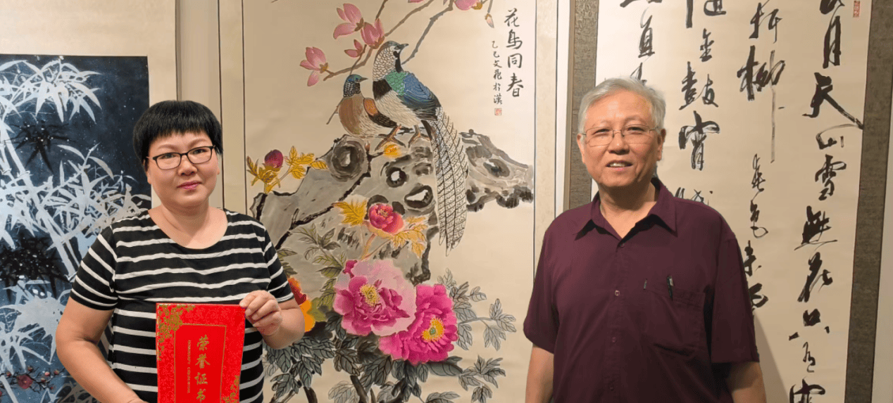 颁奖合影