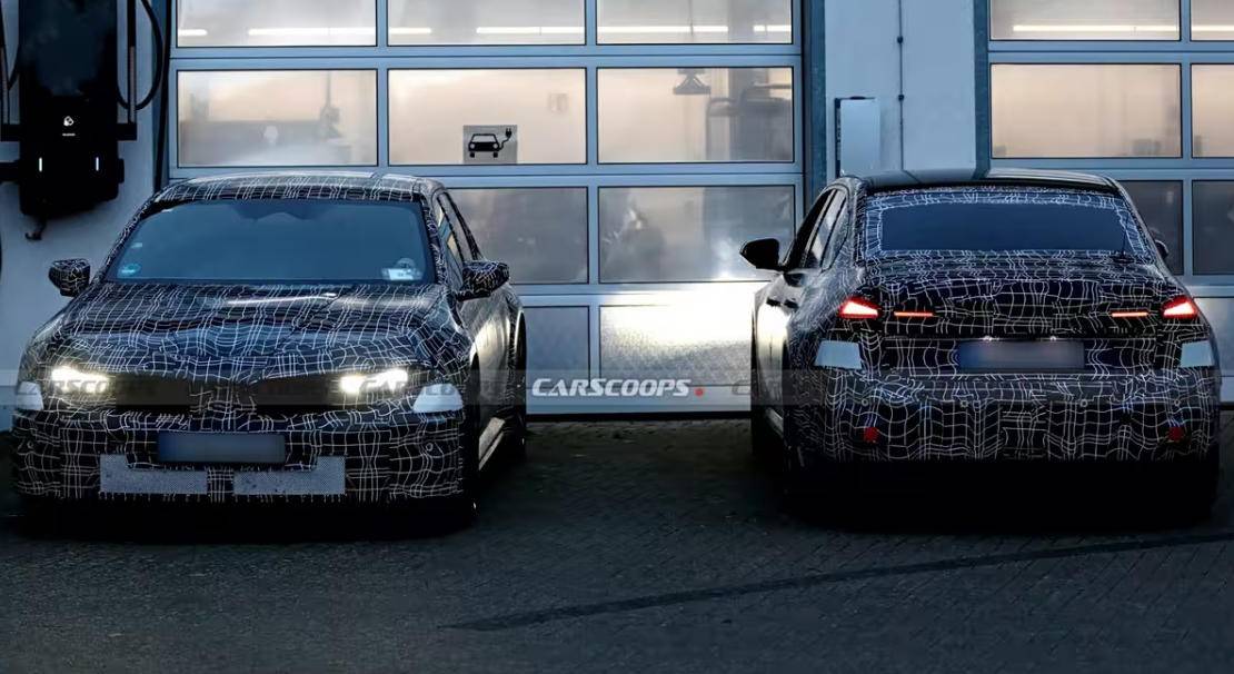 全新宝马3系谍照