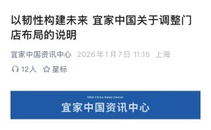宜家中国调整布局：2026年起7家商场停运，全渠道服务持续升级