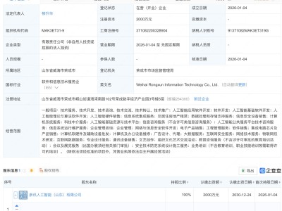 科大讯飞在威海成立信息科技新公司