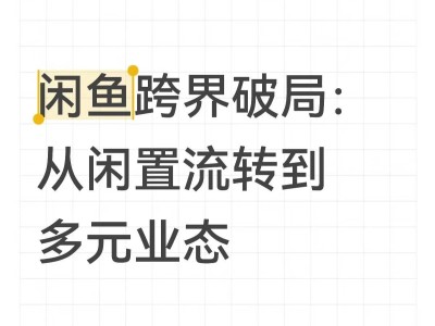 闲鱼：用户激增与多元拓展下的挑战突围与信任重塑之路