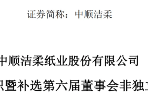 中顺洁柔刘鹏辞任董事长与总裁 职业经理人之路遇行业挑战